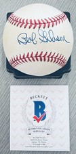SPECTACULAR BOB GIBSON LICENSED BECKETT AUTHENTICATED SIGNED NEW N L BASEBALL