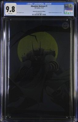Absolute Batman 1 CGC 9.8 Batman Day Special Foil Edition