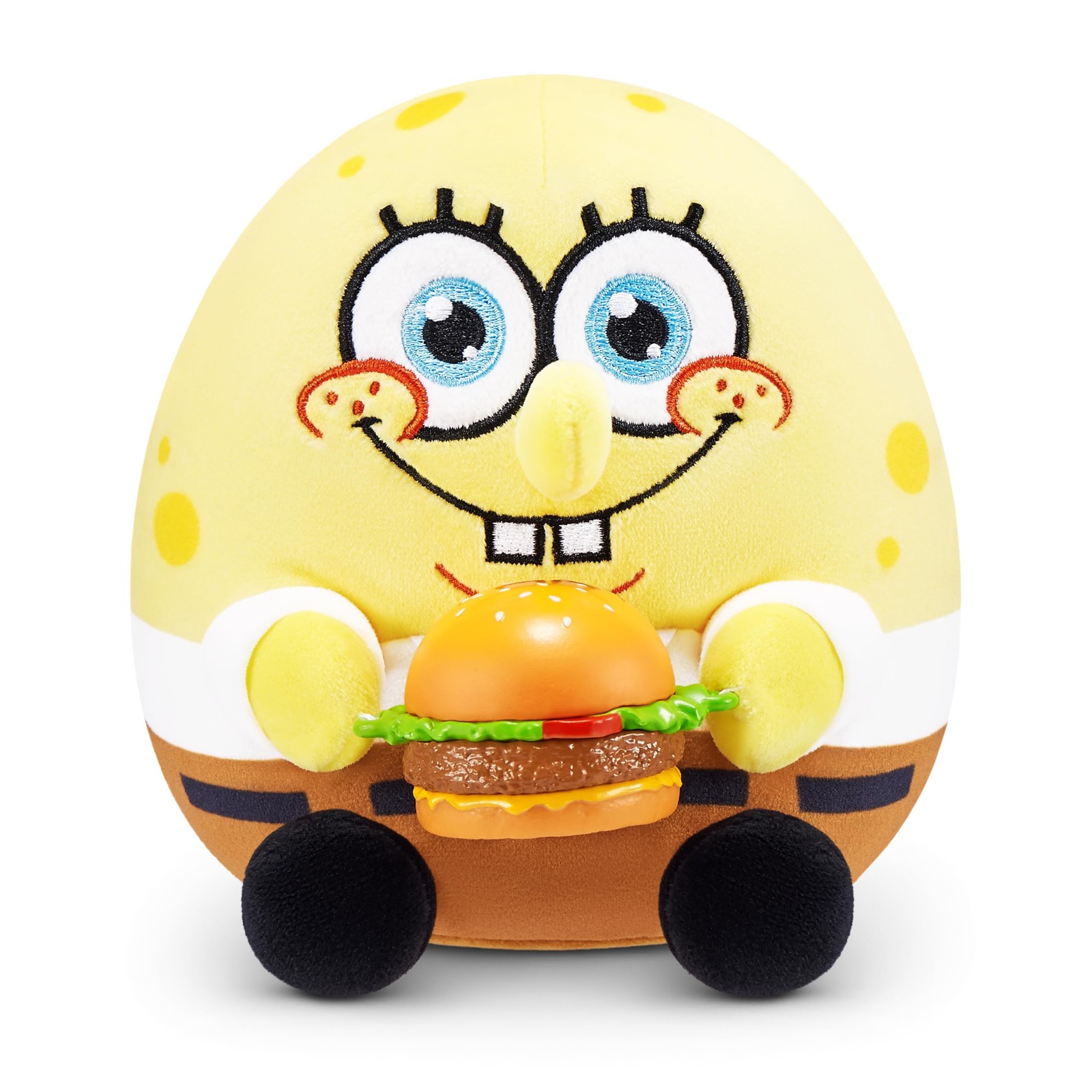 Snackles Licensed Character SpongeBob Squarepants 5 inch Plush by Plush with