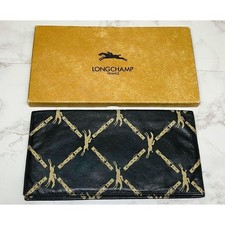 Longchamp Long Wallet Limited Edition Popular Signature Classic Everyday Functio
