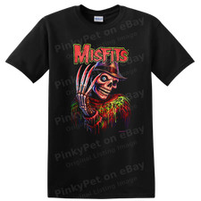 Misfits Retro Rock Album Cover Legend Graphic Horror T Shirt w/ Tee