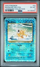 2002 POKEMON LEGENDARY COLLECTION #52 MAGIKARP-REVERSE FOIL PSA 6 on eBay