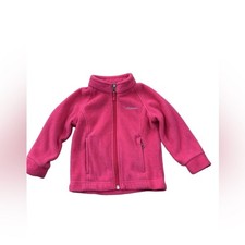 Columbia Size 2T Pink Full Zip Fleece Jacket