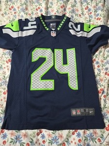 Nike NFL Seattle Seahawks Youth Jersey Marshawn Lynch #24 On Field BoySz Small