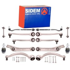 SIDEM Querlenker Koppelstange Axialgelenk Rep-Satz Vorne für AUDI A4 B9 + AVANT