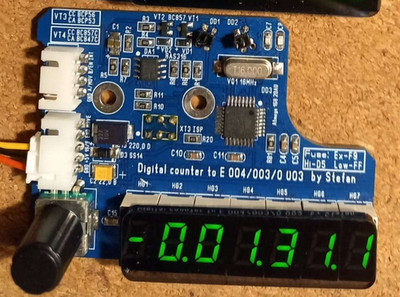 Digital counter ONLY to tape recorder ELEKTRONIKA 004, 003, Olimp 003