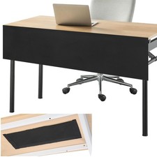 Under Desk Privacy Panel and Cable Management Net - 2pcs, Cord Organizer and ...