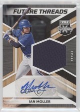 2022 Panini Elite Extra Edition Future Threads Signatures Ian Moller Auto 3j2