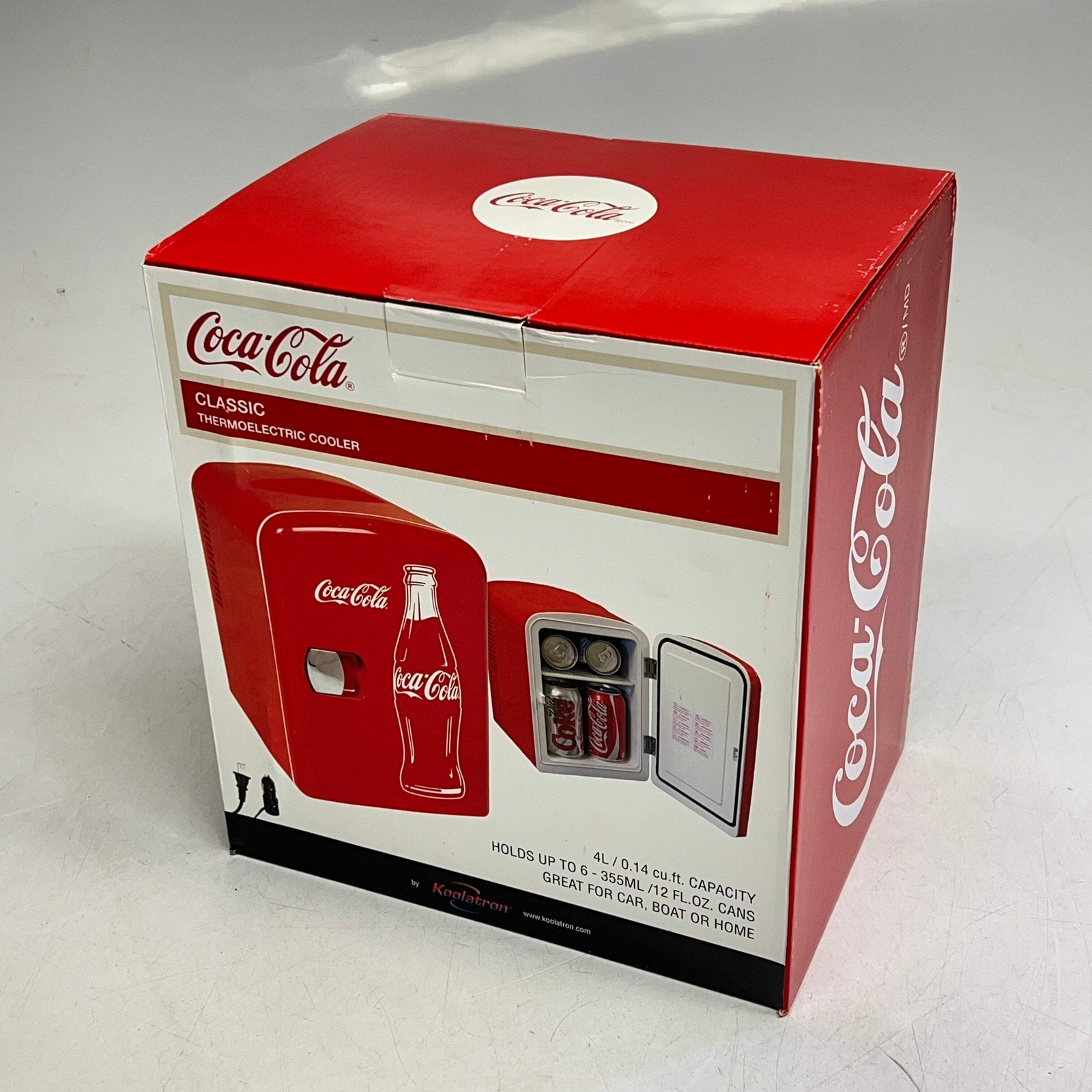 12v Dc Fits 6 Cans Red Kwc-4