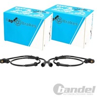 2X RAP ABS-SENSOR Raddrehzahl Vorne Passend FüR Renault Megane ScÉNic