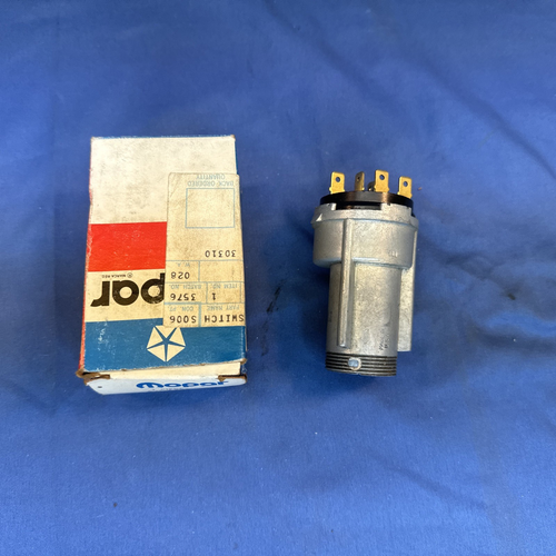NOS 1969 Mopar Ignition Switch Dodge Plymouth Chrysler All Models Part #2864463 - Picture 5 of 9