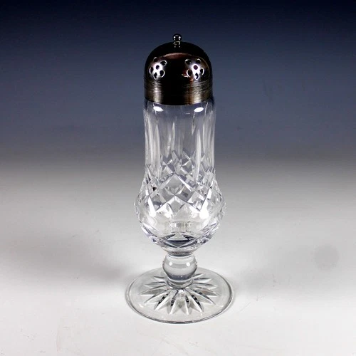 Vtg ~ Waterford Crystal ~ Sugar Shaker/Powdered Sugar Muffineer ~ 8'' ~ Lismore