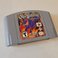 Ogre Battle 64: Person of Lordly Caliber (Nintendo 64, 2000) Authentic