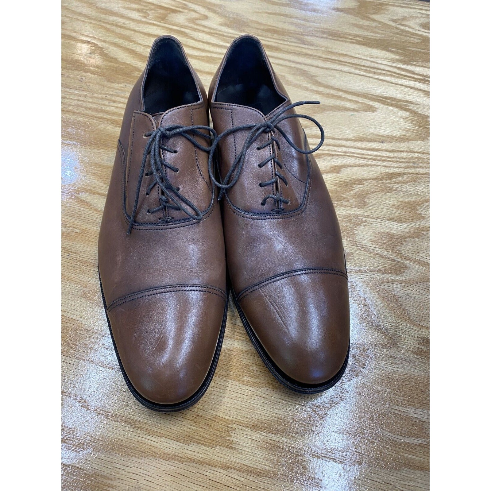 SAOLA Scarpe eleganti stringate To Boot New York Adam Derrick da uomo 10 5 in pelle marrone S70