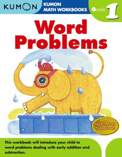 Grade 1 Word Problems (Kumon Math Workbooks). Kumon New** - Image 2