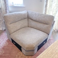 Oak Furniture Land Morgan Modular Santos Silver Corner Section Sofa Cushion