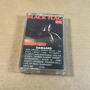 Black Flag Damaged Cassette for sale | eBay