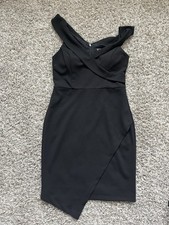 GUESS Asymmetric Mini Party Bodycon Dress Womens Sz 4