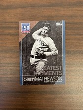 2019 Topps Series 2 Greatest Moments-#GM-14 Christy Mathewson - New York Giants