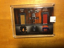 Wayne Gretzky & Bobby Orr Stick Rack 2 Leaf 24/40