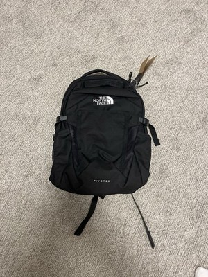 NEW WITH TAGS - The North Face Pivoter Everyday Laptop Backpack - TNF Black