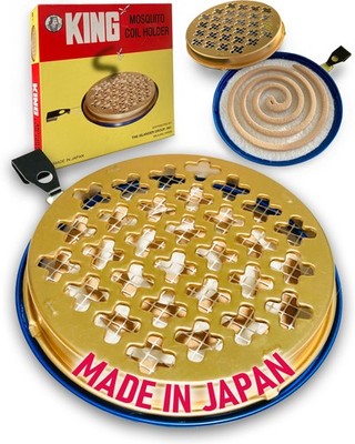 Mosquito Coil Holder with Hook - Made in Japan - Citronella Mosquito Coil Bur...