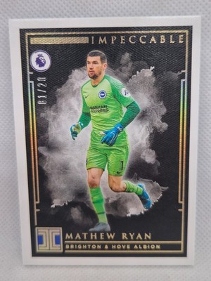 1/20 First Print 1/1 Mathew Ryan Australia Socceroo 19-20 Panini Impeccable GOLD