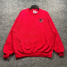 Vintage Jerzees Paris Panthers Sweatshirt Red Crewneck Made in USA Large
