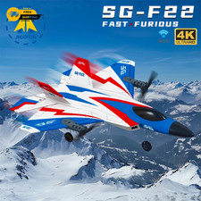 F22 RC Schaumstoff Flugzeug 4 Kanäle 6G Auto Stabilisierung mit 4K Kamera Stunt Fernbedienung C