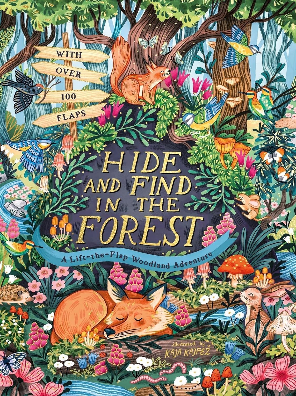 Hide and Find in the Forest A LifttheFlap Woodland by SCHOLASTIC HARDBACK - Image 7