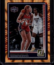 2025 Donruss WNBA #22 Shakira Austin Orange Laser #/199