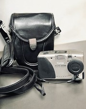 Kodak DC215 Zoom Digital Camera With Black Leather Carry Case Tested Works
