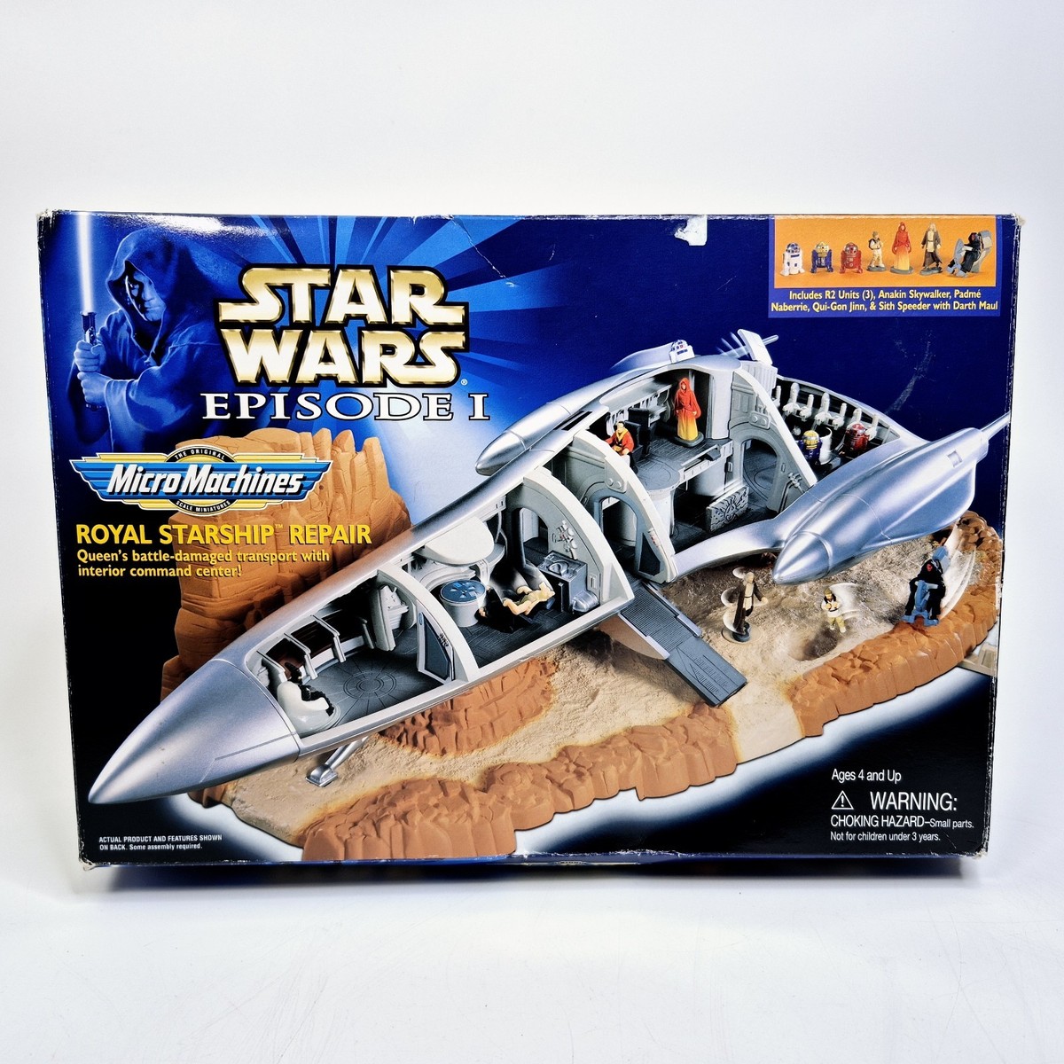 Star Wars Micro Machines Royal Starship Repair Playset
