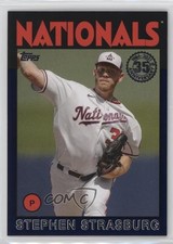 2021 Topps 1986 Baseball 35th Anniversary Blue Stephen Strasburg #86B-84 10u3