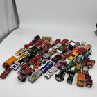 Vintage Hot Wheels & Matchbox Lot Of 51 Loose Cars & Trucks 1:64 1970s & 1980s