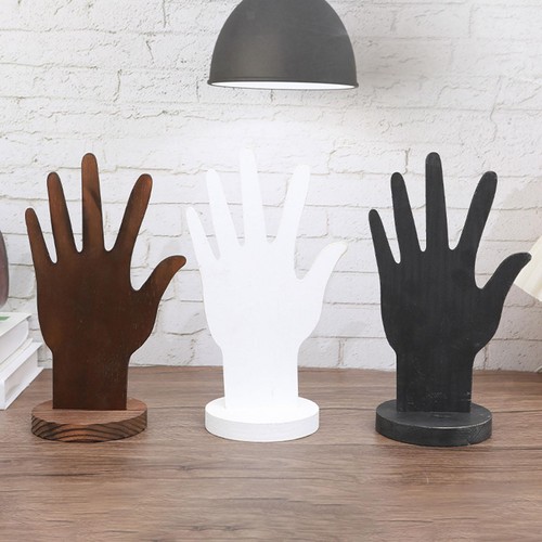 Espositore Per Gioielli A Forma Di Mano – 1 Paio Di Manichini Bianchi Per Anelli E Bracciali