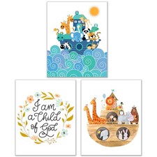 Christian nursery wall art, Christian posters for boys, religious posters for...