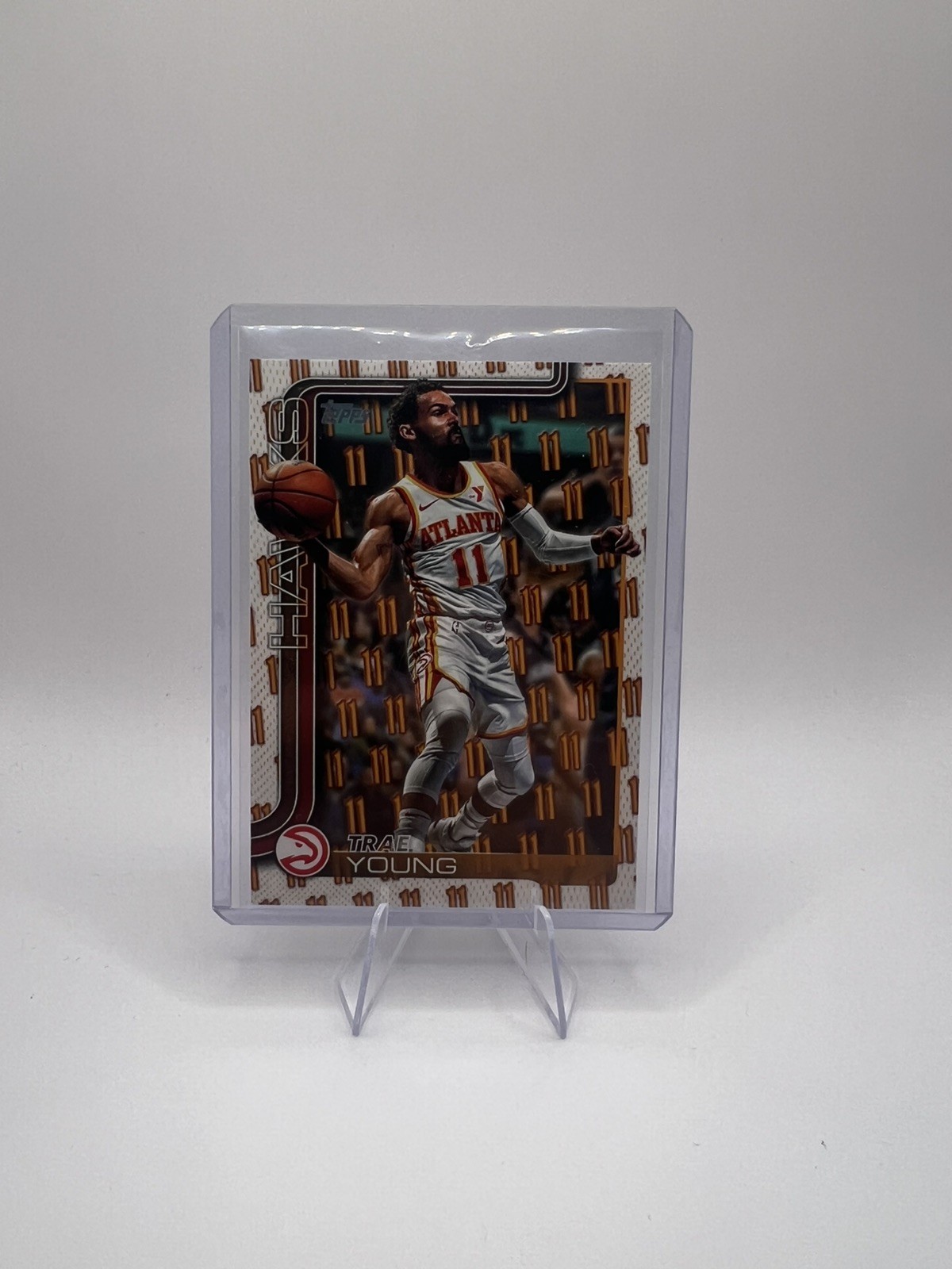 2025 Topps Trae Young Player Number Variation SSP CASE HIT Atlanta Hawk #11 1/11