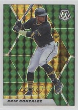 2021 Panini Mosaic Green Mosaic Prizm Erik Gonzalez #114 1x1