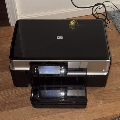 HP Photosmart Premium C309N Wireless All-In-One Inkjet Printer Fax Copy Turns On
