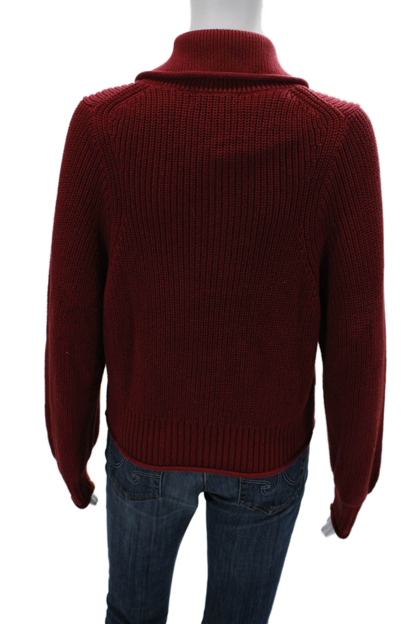 J Crew Unisex Pullover Collared Button Cotton Swe… - image 4