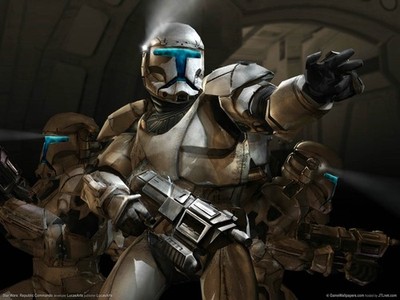 Star Wars video games republic commando clone Custom Gaming Mat Desk 5119