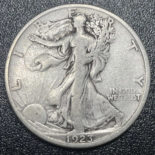 1923-S Walking Liberty Half Dollar 50c Very Fine VF Coin