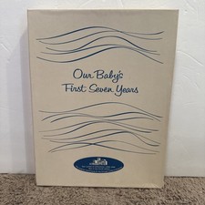 Our Baby  s First Seven Years Memory Book Vintage 1960s New In Box