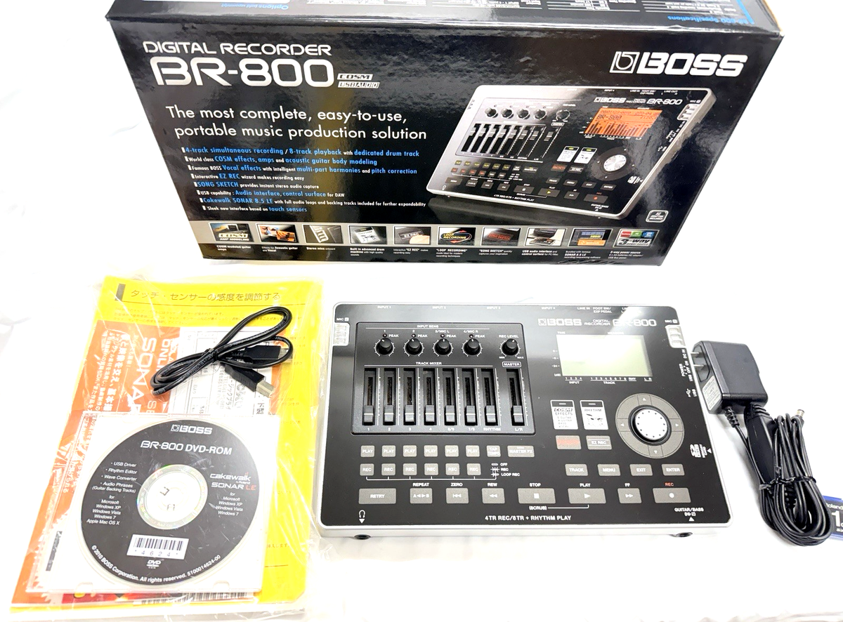 BOSS BR-800 マルチトラックレコーダー BOSS BR-800 Digital Recorder for sale online | eBay