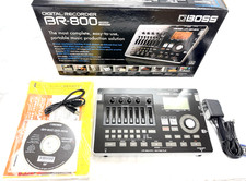 Boss BR-800 Digital Recorder Used Tested w/ Adapter SD USB Box Manual CD