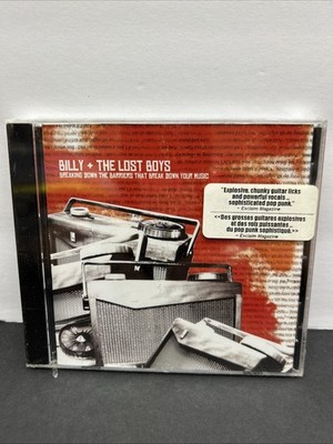 BILLY+ THE LOST BOYS Breaking Down Barriers That Break Down Your Music SEALED CD