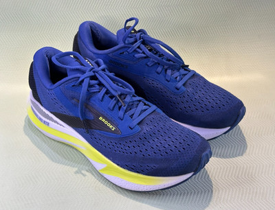 BROOKS Adrenaline 24 Laufschuhe,Sportschuhe.Schuhe.Blau.Gr.43.Geb.-Top.LP:150 .