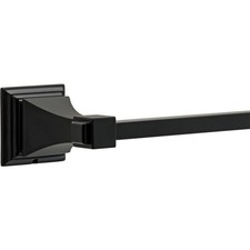 Delta Lakewood Matte Black 24" Towel Bar
