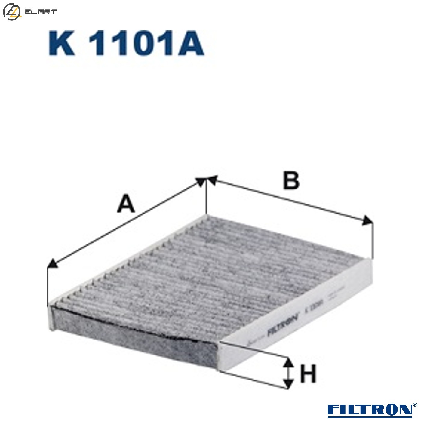 FILTER CABIN AIR K 1101A FOR FIAT IDEA/Van DOBLO/MPV/Box/Body/MPV PUNTO  UAZ